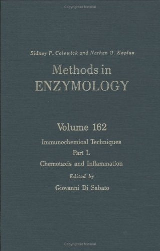 Methods in Enzymology, Volume 162: Immunochemical Techniques, Part L: Chemotaxis and Inflammation