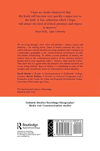 Spaces of Identity: Global Media, Electronic Landscapes and Cultural Boundaries (International Library of Sociology)