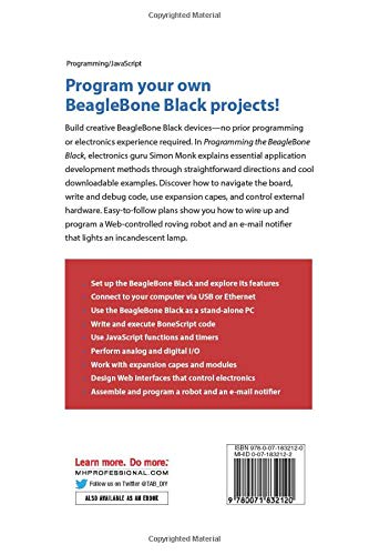 Programming the BeagleBone Black: Getting Started with JavaScript and BoneScript