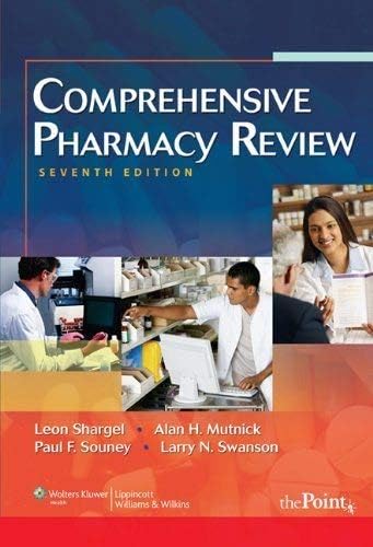 Comprehensive Pharmacy Review + Access Code — back cover