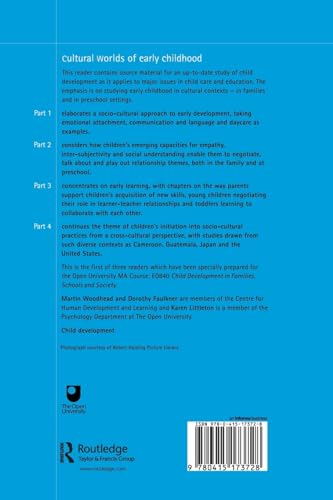 Cultural Worlds of Early Childhood (Child Development in Families, Schools)
