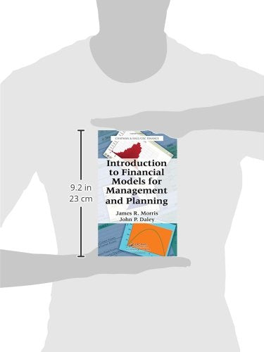 Introduction to Financial Models for Management and Planning (Chapman & Hall/Crc Financial Series)