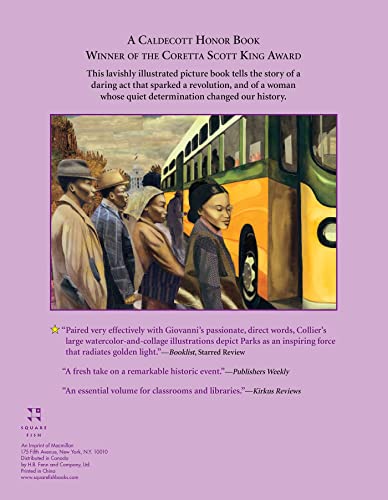 Rosa: (Caldecott Honor Book) — back cover