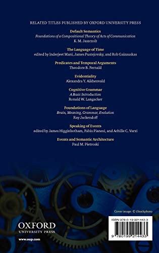 Representing Time: An Essay on Temporality as Modality (Oxford Linguistics)