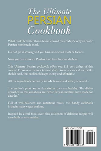 The Ultimate Persian Cookbook: A Complete Guide to 111 Healthy and Delicious Persian Dishes (World Cuisines)