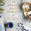 The Weekly Rest Project: A Challenge to Journal, Reflect, and Restore (The Weekly Project Series)