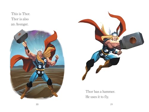 These are The Avengers Level 1 Reader (World of Reading, Level 1)