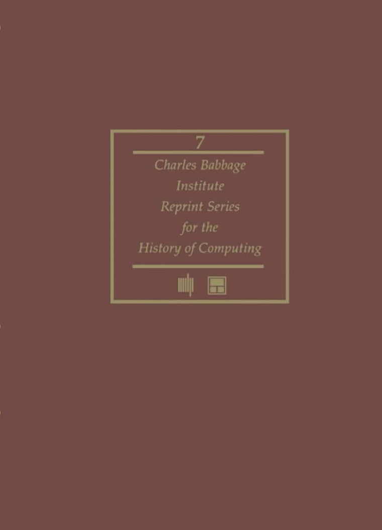 Proceedings of a Symposium on Large-Scale Digital Calculating Machinery (Charles Babbage Institutue Reprint Series for the History of Computing)