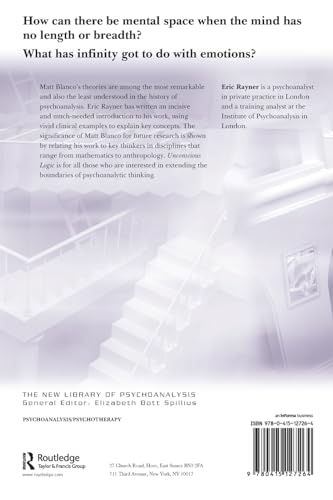 Unconscious Logic (The New Library of Psychoanalysis)