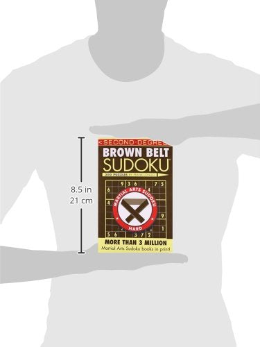 Second-Degree Brown Belt Sudoku (Martial Arts Puzzles Series)