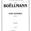 Suite Gothique, Op. 25: Sheet (Kalmus Edition)