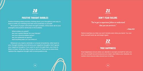A Year of Positive Thinking for Teens: Daily Motivation to Beat Stress, Inspire Happiness, and Achieve Your Goals (A Year of Daily Reflections)