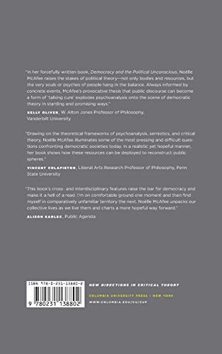 Democracy and the Political Unconscious (New Directions in Critical Theory, 10)