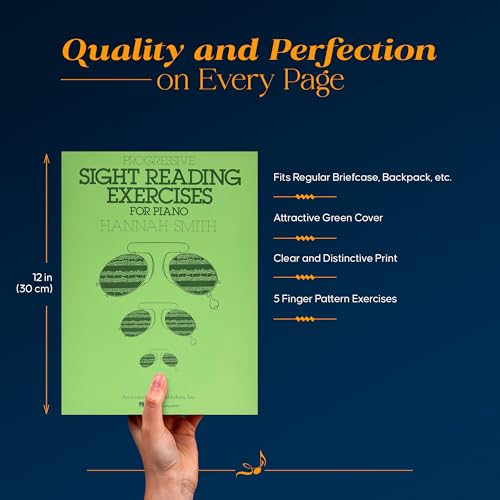 Progressive Sight Reading Exercises: Piano Technique - Sight Reading Piano to Study and Improve - Guidebook That Helps You Develop Sight Reading