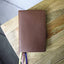NIV, Thinline Bible, Premium Goatskin Leather, Brown, Premier Collection, Black Letter, Art Gilded Edges, Comfort Print