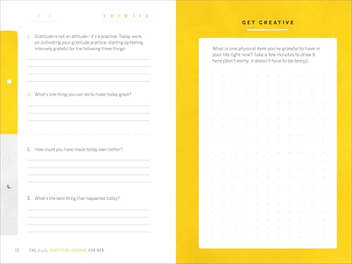 The Daily Gratitude Journal for Men: 90 Days of Mindfulness and Reflection