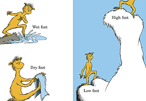 The Foot Book: Dr. Seuss's Wacky Book of Opposites (Bright & Early Board Books)