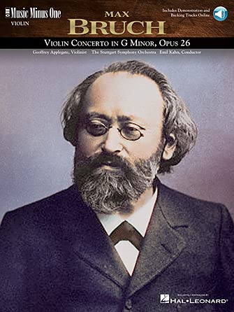 Bruch - Violin Concerto No. 1 in G Minor, Op. 26: Music Minus One Violin