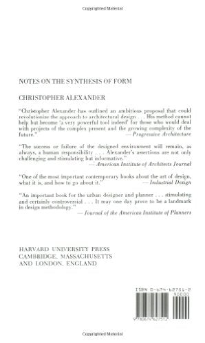 Notes on the Synthesis of Form (Harvard Paperbacks)