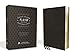 NASB, Single-Column Reference Bible, Wide Margin, Premium Goatskin Leather, Black, Premier Collection, Black Letter, 1995 Text, Art Gilded Edges, Comfort Print