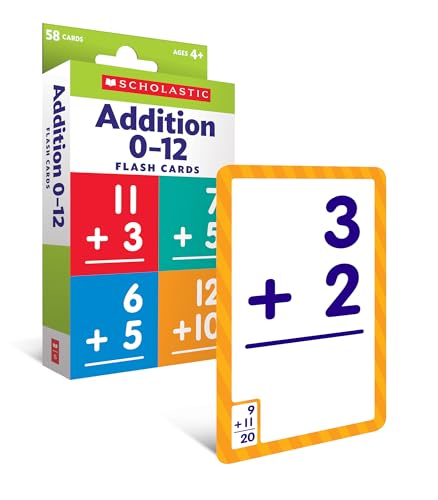 Flash Cards: Addition 0-12
