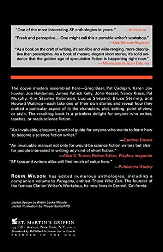 Paragons: Twelve Master Science Fiction Writers Ply Their Crafts