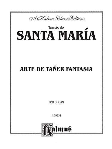 Arte de Taer Fantasia: Sheet (Kalmus Edition)