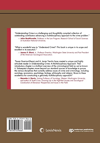 Understanding Crime: A Multidisciplinary Approach