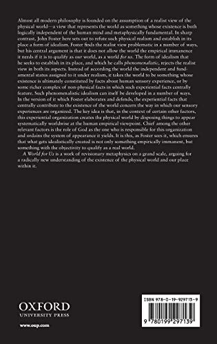 A World for Us: The Case for Phenomenalistic Idealism