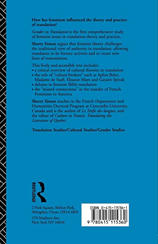 Gender in Translation (Translation Studies)