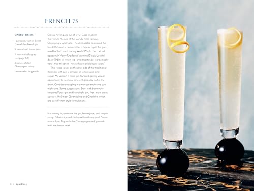 Sparkling: Champagne and Sparkling Cocktails for Any Occasion - A Cocktail Book