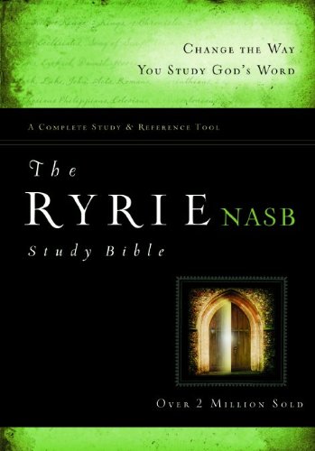 The Ryrie NAS Study Bible Hardback Red Letter (Ryrie Study Bibles 2008)