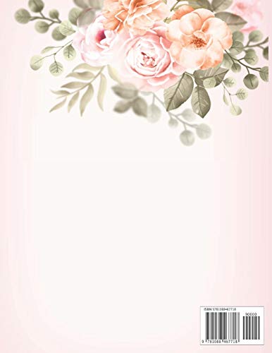Nuestra Boda Planificador y Agenda: Organizador y Agenda para Novias o Novios para planear todas las actividades previas a la boda tema floral 8.5 x 11 in 135 pag (Spanish Edition)