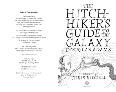 The Hitchhiker's Guide to the Galaxy: The Illustrated Editio