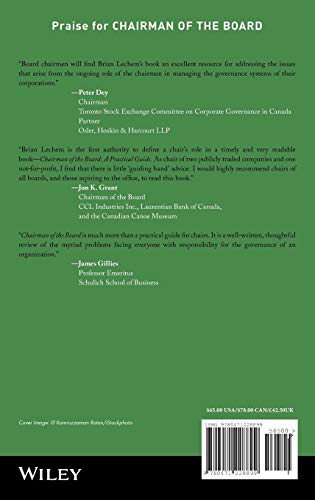 Chairman of the Board: A Practical Guide