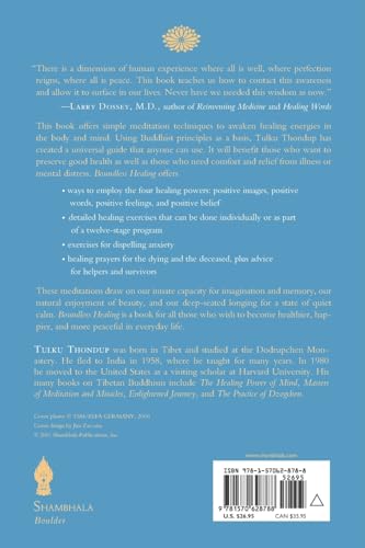 Boundless Healing: Meditation Exercises to Enlighten the Mind and Heal the Body