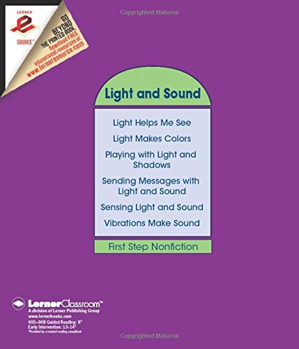 Playing with Light and Shadows (First Step Nonfiction - Light and Sound)