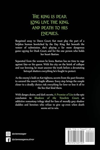A Promise of Lies (Shadows of the Tenebris Court)