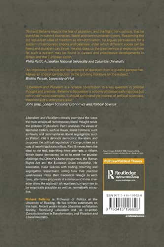 Liberalism and Pluralism: Towards a Politics of Compromise