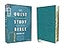NIV, Quest Study Bible, Personal Size, Leathersoft, Teal, Thumb Indexed, Comfort Print: The Only Q and A Study Bible