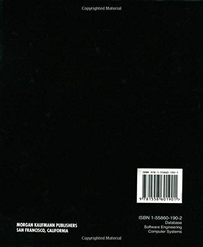 Transaction Processing: Concepts and Techniques (The Morgan Kaufmann Series in Data Management Systems) — back cover