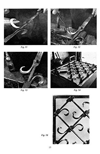 Decorative Ironwork: Some Aspects of Design and Technique (Fox Chapel Publishing) 7 Iron Grilles with Step-by-Step Instructions & Photos; Instruction Manual for Intermediate to Advanced Blacksmiths
