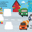Five 4-Wheeled Friends - Children's Touch and Feel Sound Book with Vehicle Sounds (Little Listeners Library: Baby & Toddler Premium Sound Books)