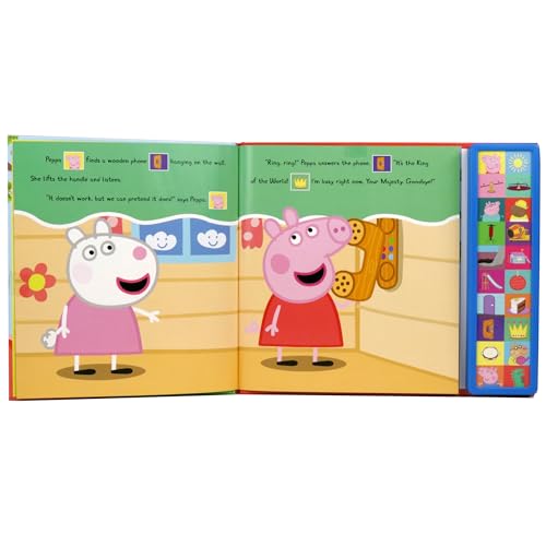 Peppa Pig - Peppa's Clubhouse 20-Button Sound Book - PI Kids