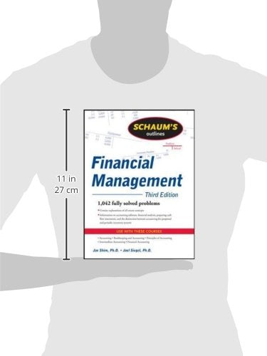Schaum's Outline of Financial Management, Third Edition (Schaum's Outlines)