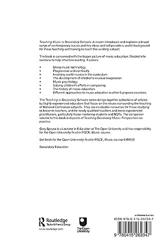 Teaching Music in Secondary Schools, A Reader (Open University Flexible Postgraduate Certificate of Educati)