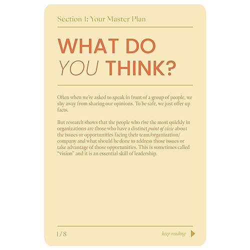 Make Your Voice Heard: A Deck of 72 Tips and Techniques for Effective Communication at Work