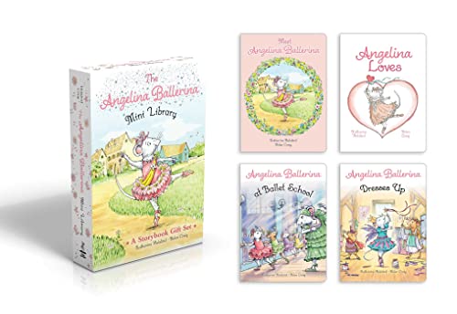 The Angelina Ballerina Mini Library (Boxed Set): Meet Angelina Ballerina; Angelina Loves; Angelina Ballerina at Ballet School; Angelina Ballerina Dresses Up