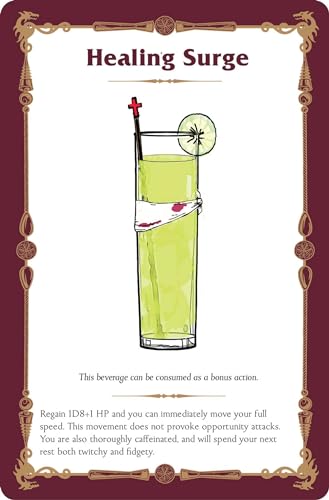 Dngeonmeister: The Deck of Many Drinks: The RPG Cocktail Recipe Deck with Powerful Effects! (Dngeonmeister Series)
