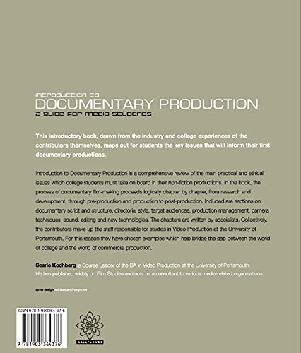 Introduction to Documentary Production — back cover